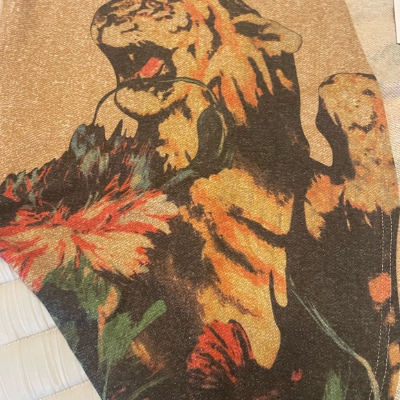 Kimono wrap tiger, floral large Japanese tattoo inspired - Picture 4 of 5